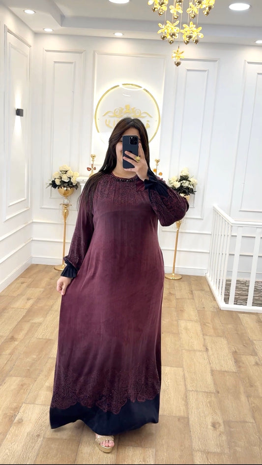 Robe grenat