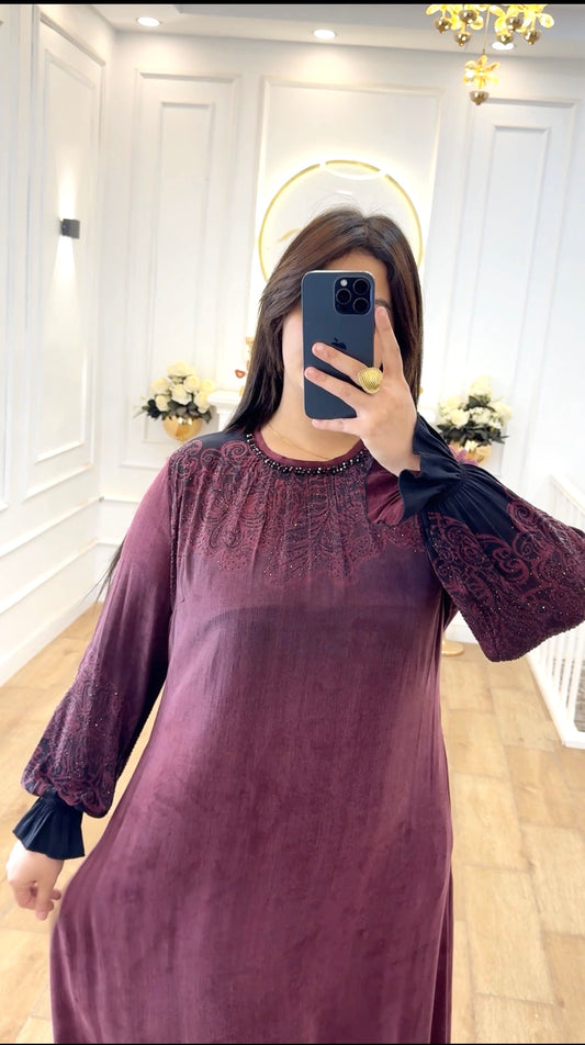 Robe grenat